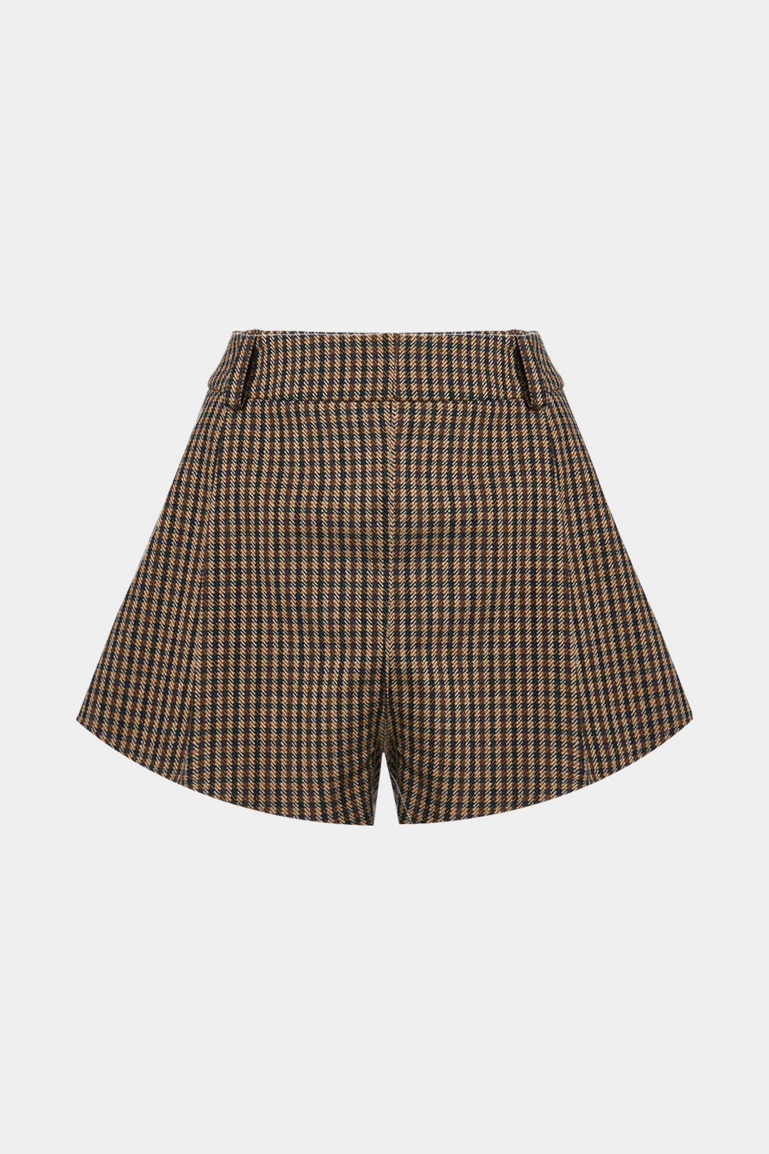 Plaid Print Pocket Shorts - Weenar