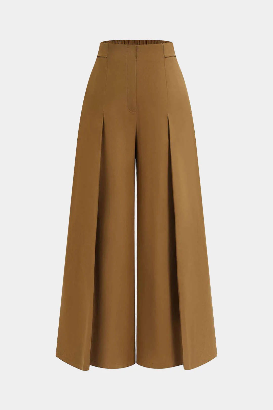 Ruched Pocket Zipper Trousers - Weenar
