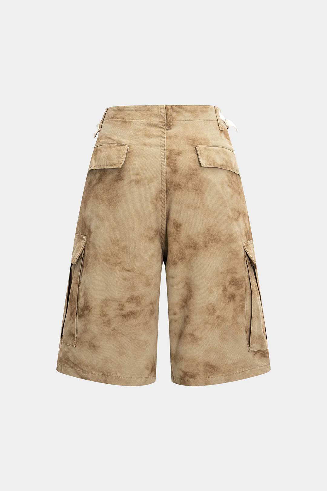 Abstract Print Pocket Shorts - Weenar