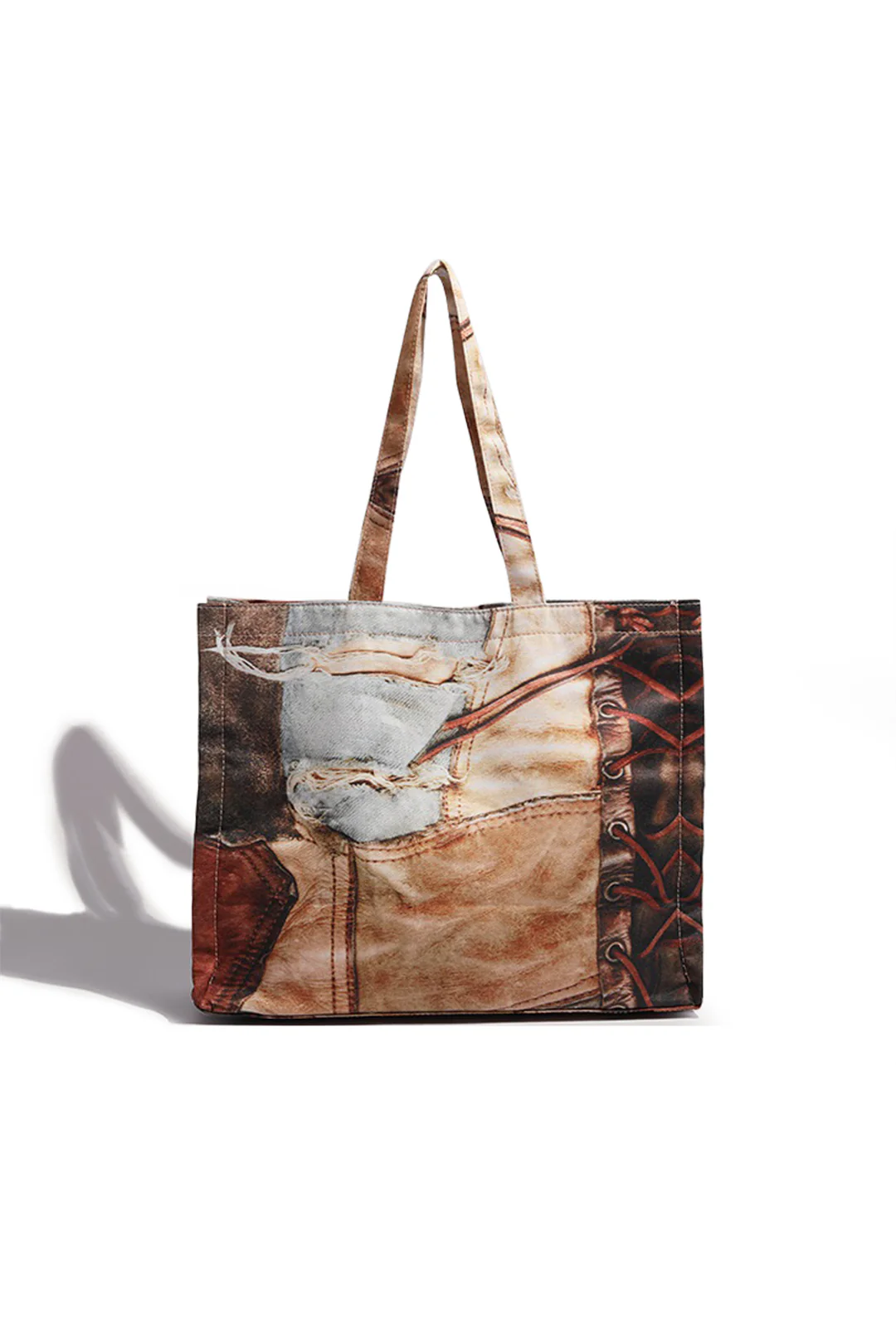 Abstract Print Tote Bag - Weenar