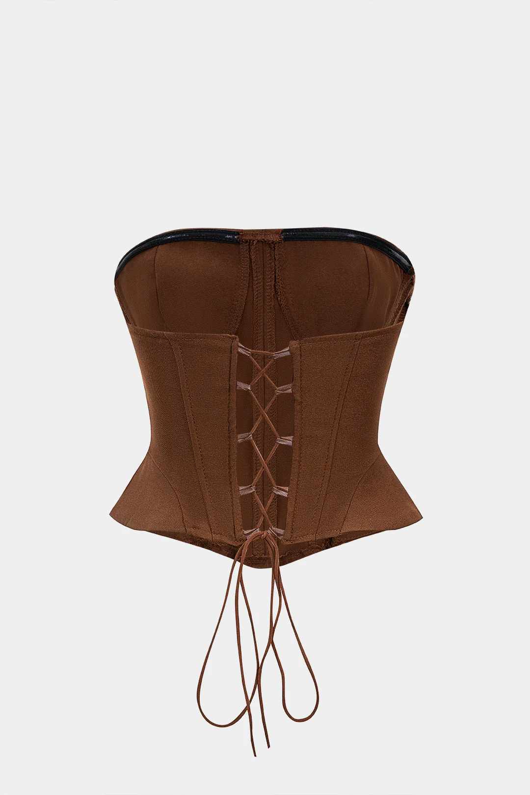 Tie-Up Bustier Tube Top - Weenar