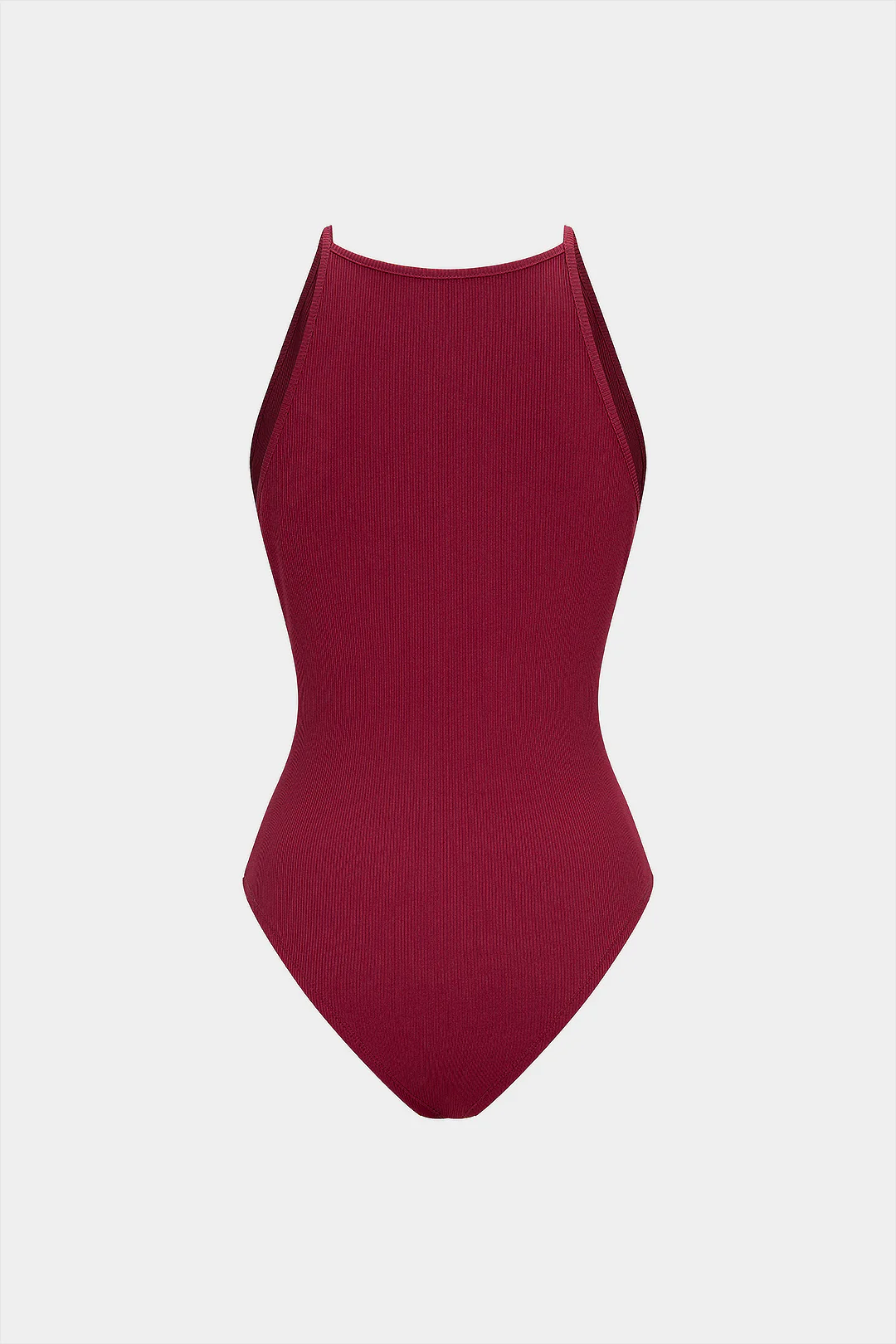 Metallic Decor V-Neck Sleeveless Bodysuit - Weenar