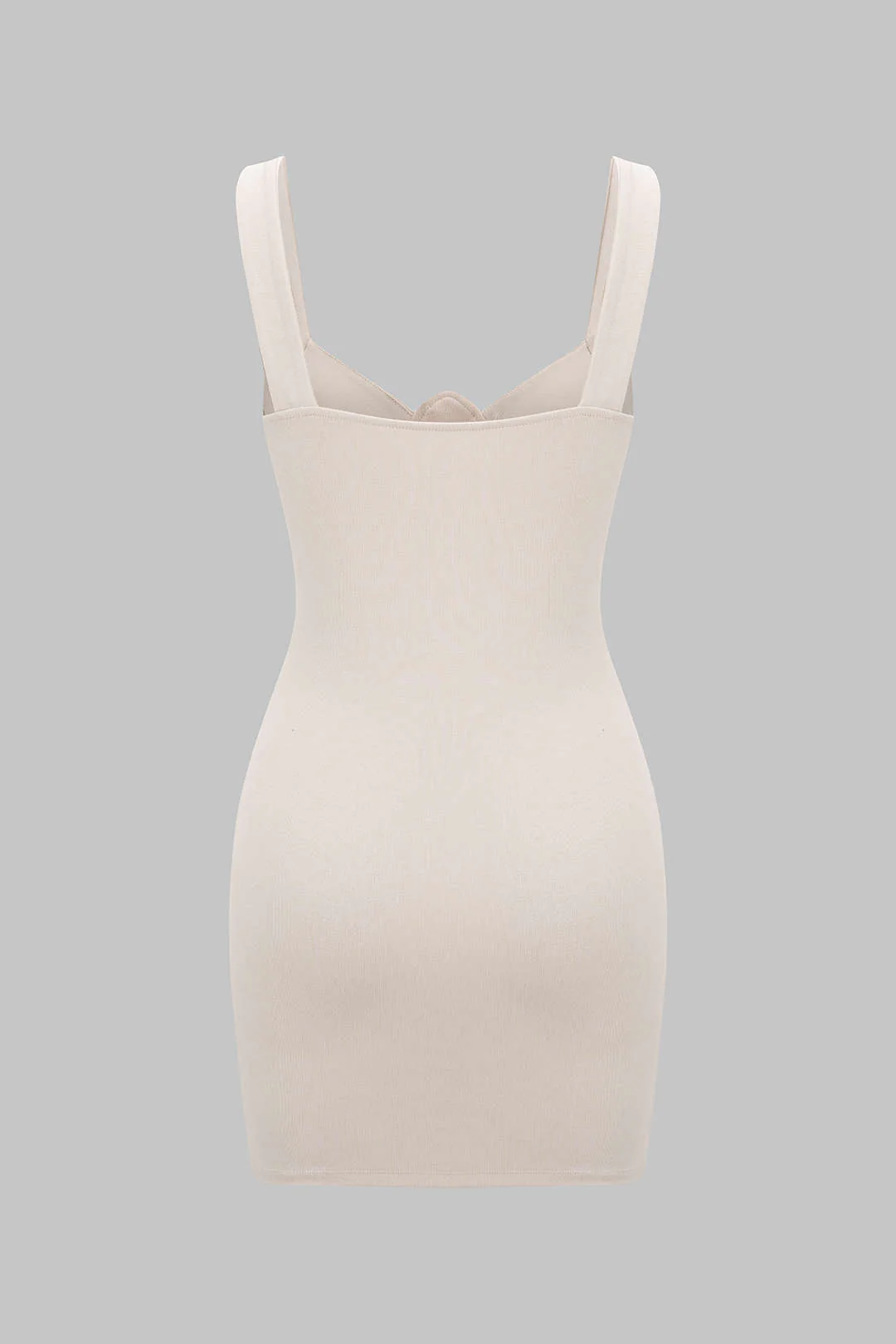 Braided Cut Out Sleeveless Mini Dress - Weenar