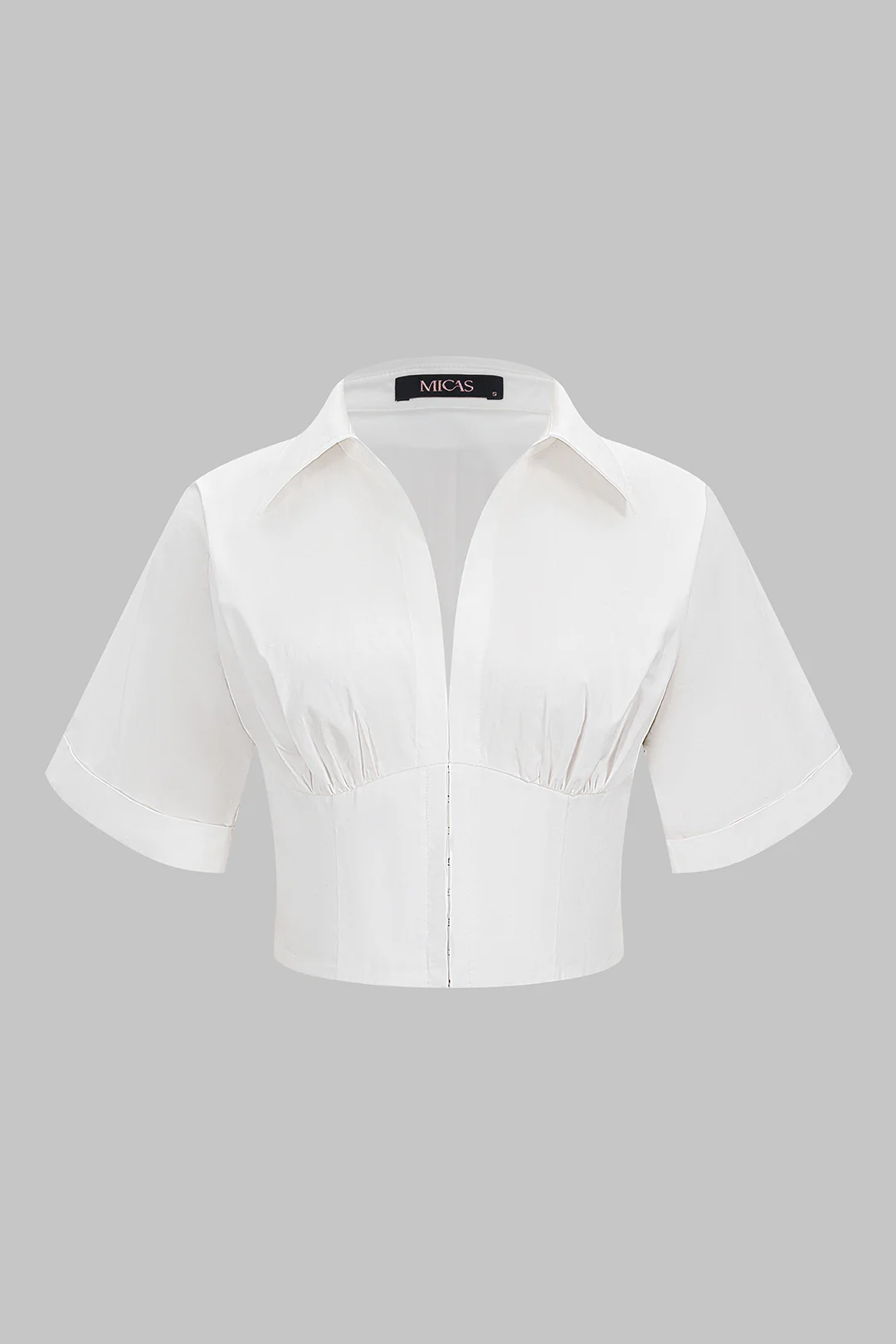 V-Neck Short-Sleeve Shirt - Weenar