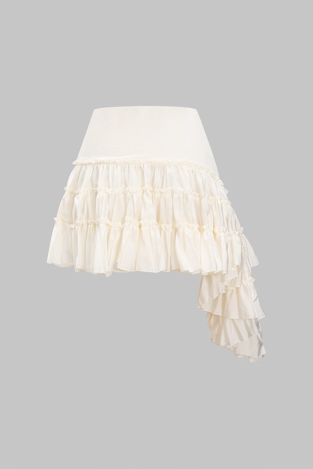 Ruffle Patchwork Skirt - Weenar