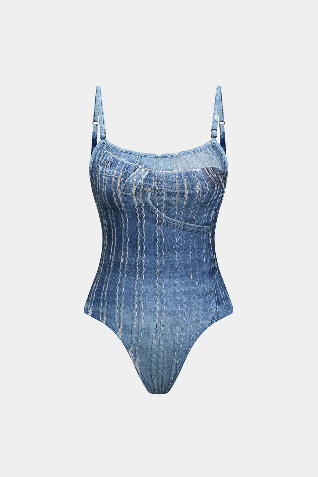 Printed Slip Bodysuit - Weenar
