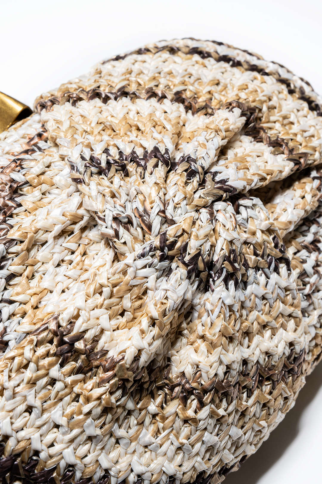 Woven Oval Tote Bag - Weenar