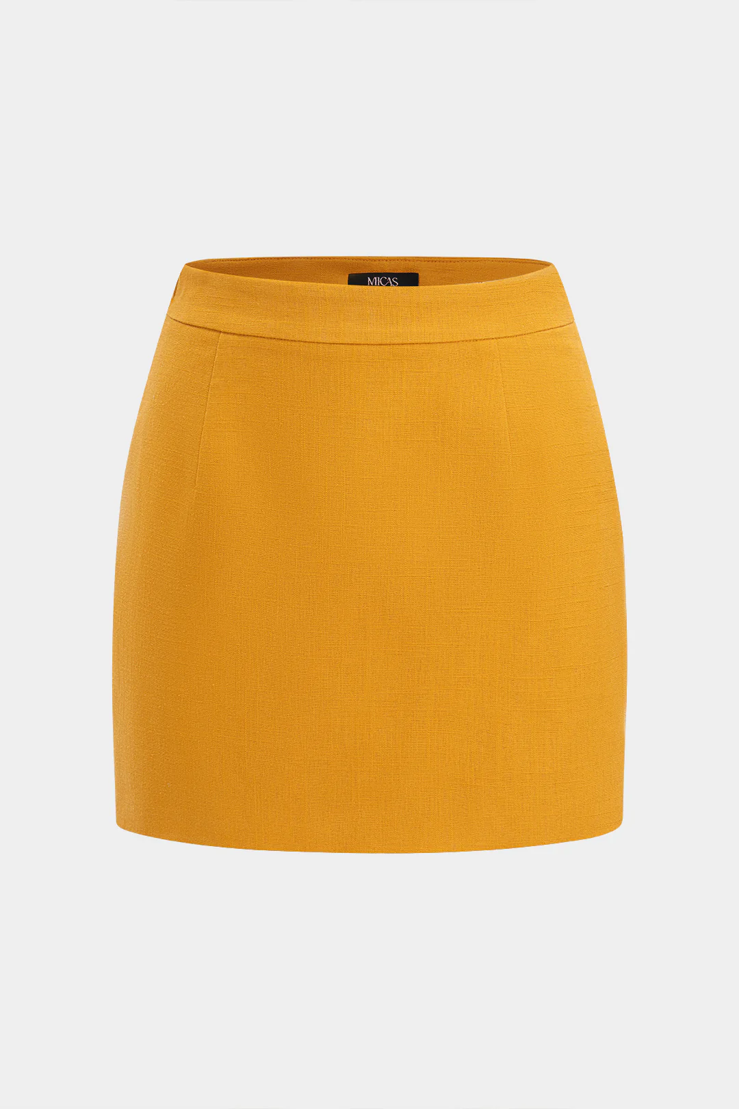 Linen High Waist Skirt - Weenar