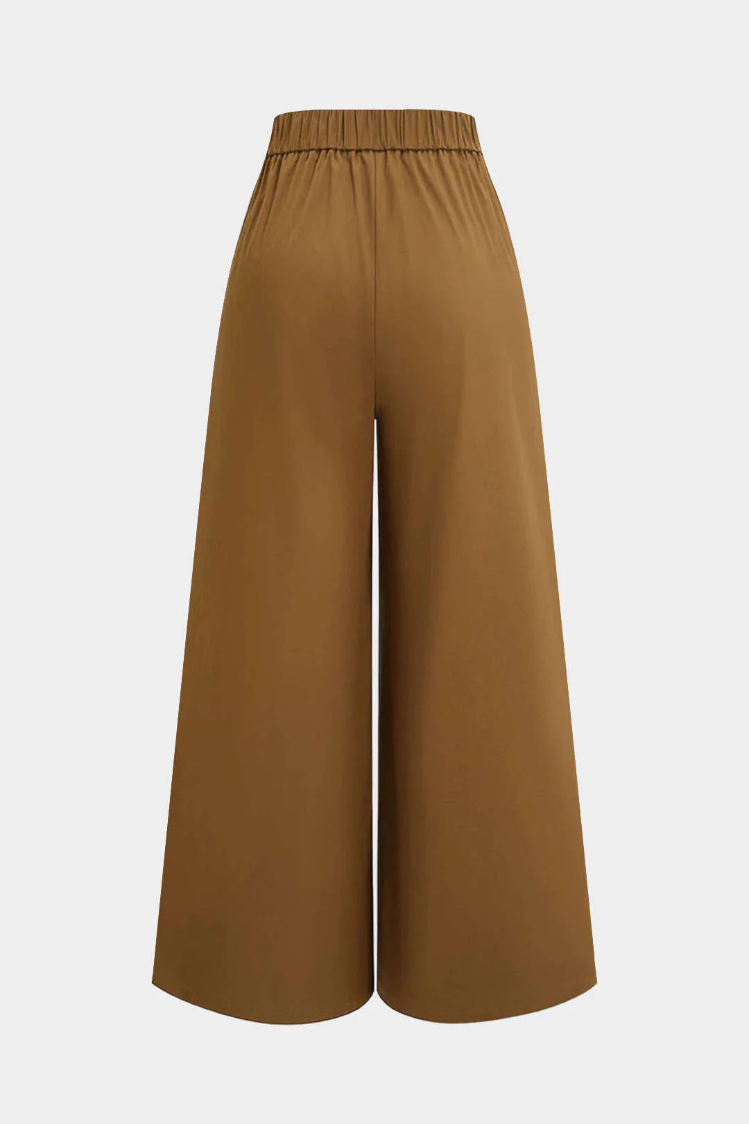 Ruched Pocket Zipper Trousers - Weenar