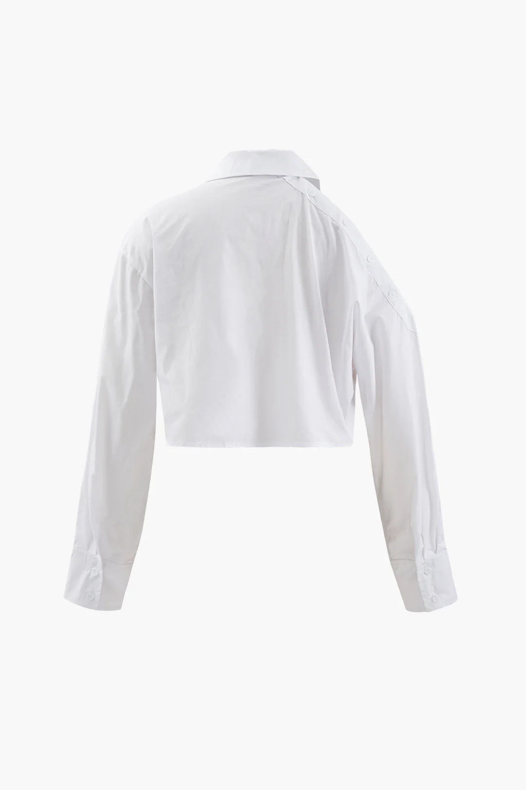 Solid Button Long-Sleeve Shirt - Weenar